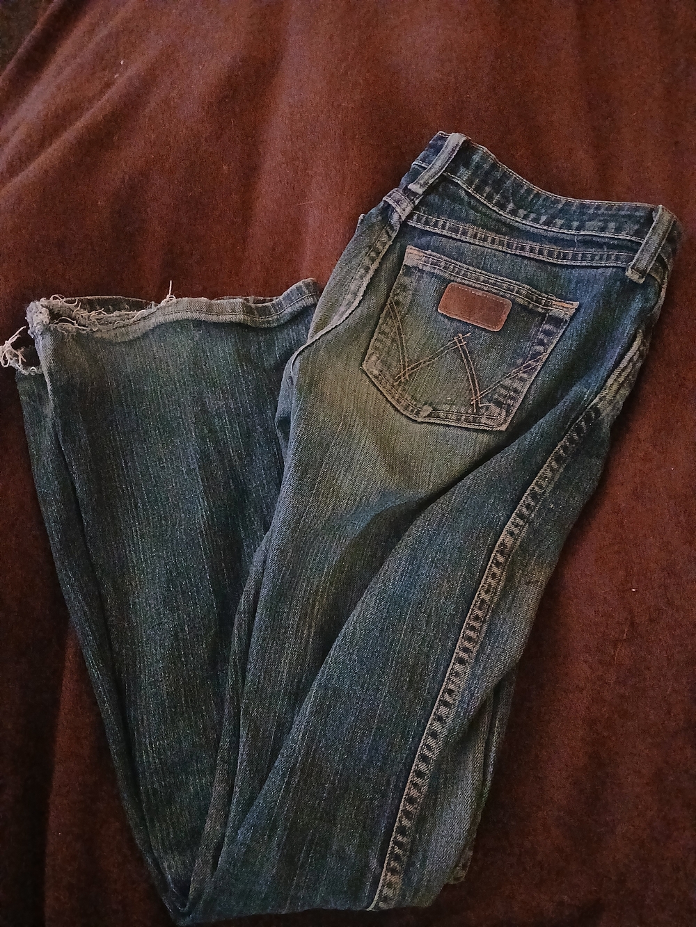 Well Used Wrangler Kids Jeans